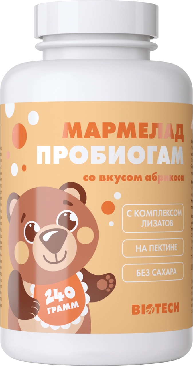 Мармалад Пробиогам с вкус на кайсия